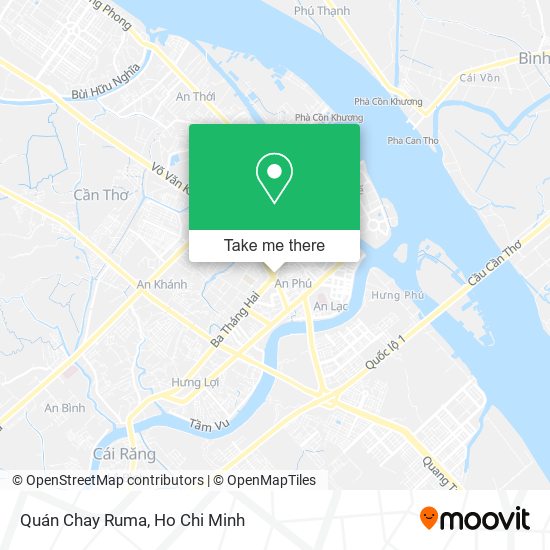 Quán Chay Ruma map