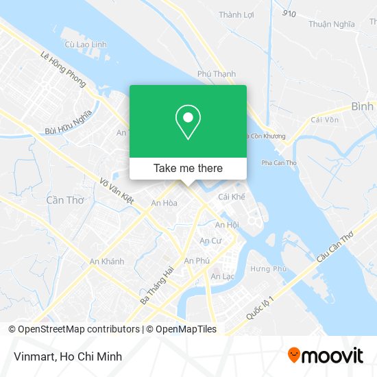 Vinmart map