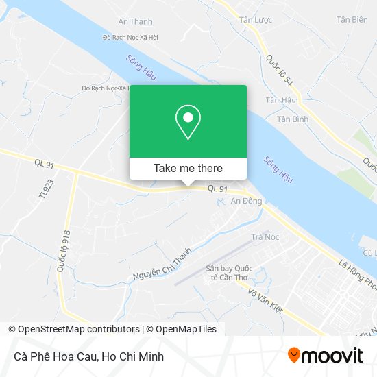 Cà Phê Hoa Cau map