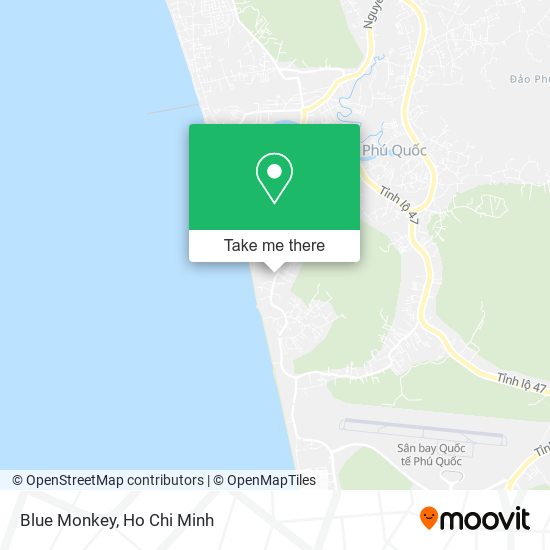 Blue Monkey map
