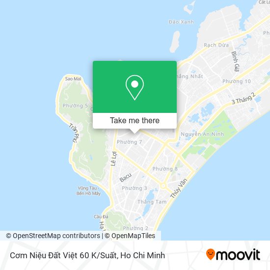 Cơm Niệu Đất Việt 60 K/Suất map