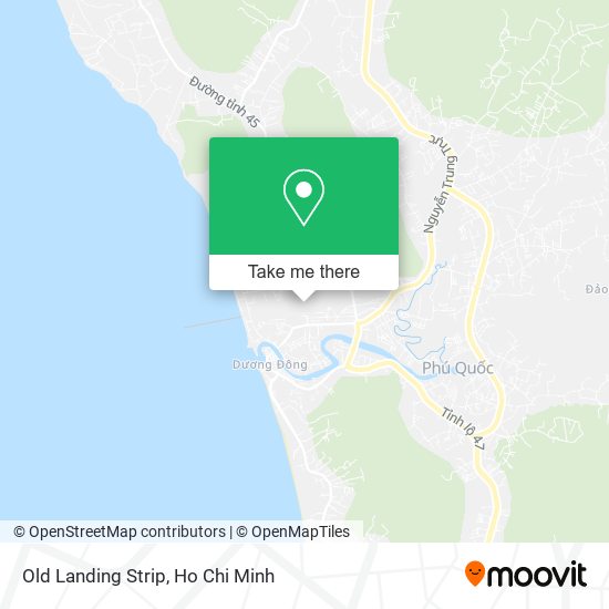 Old Landing Strip map