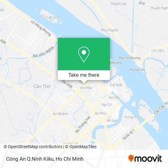 Công An Q.Ninh Kiều map