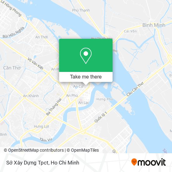 Sở Xây Dựng Tpct map