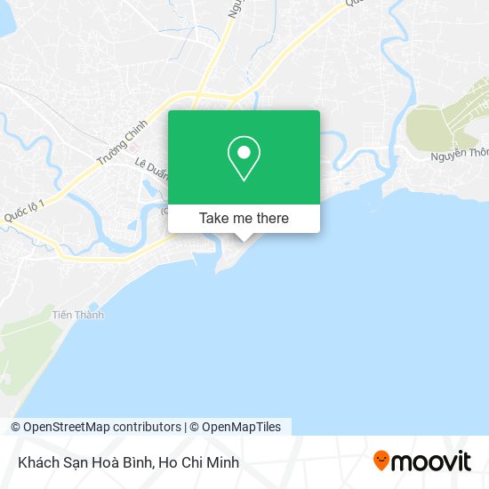 Khách Sạn Hoà Bình map