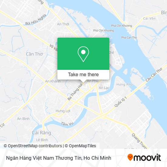 Ngân Hàng Việt Nam Thương Tín map