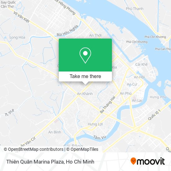 Thiên Quân Marina Plaza map