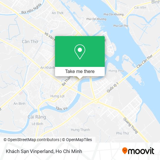Khách Sạn Vinperland map