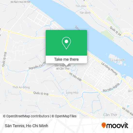 Sân Tennis map