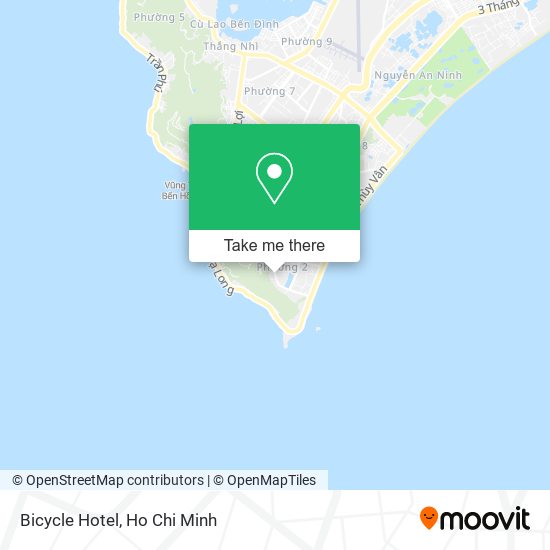 Bicycle Hotel map