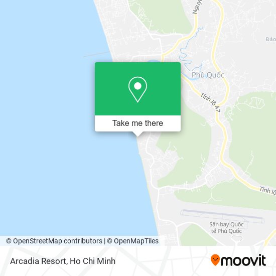 Arcadia Resort map
