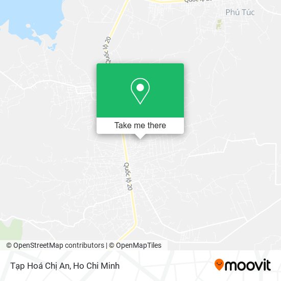 Tạp Hoá Chị An map