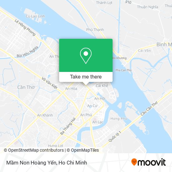 Mầm Non Hoàng Yến map