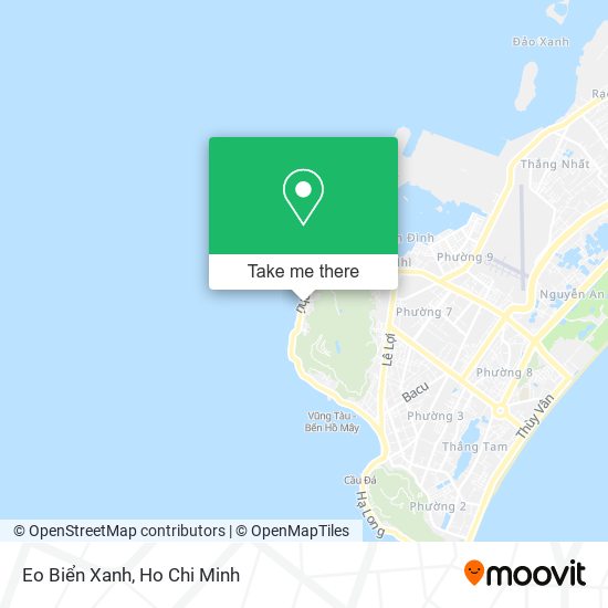 Eo Biển Xanh map