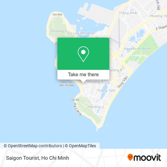 Saigon Tourist map