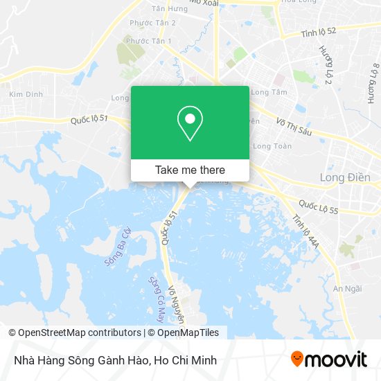 Nhà Hàng Sông Gành Hào map