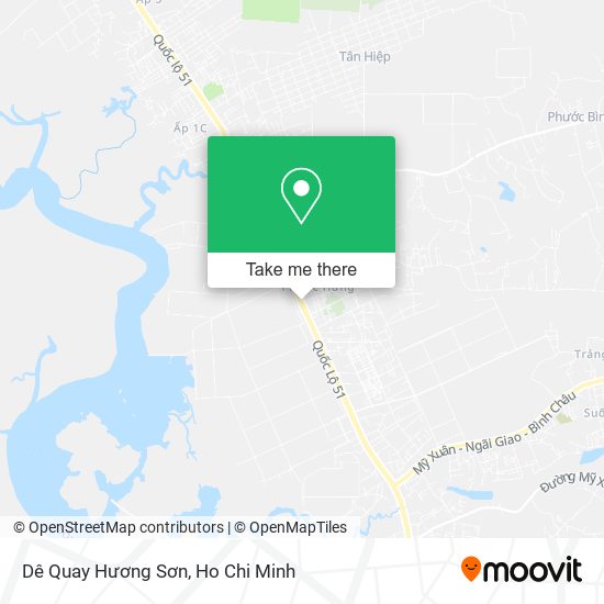Dê Quay Hương Sơn map