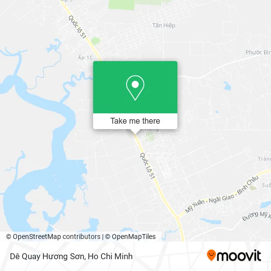 Dê Quay Hương Sơn map