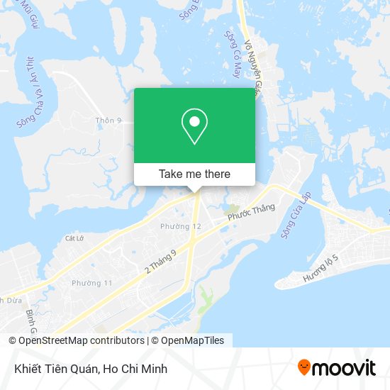 Khiết Tiên Quán map