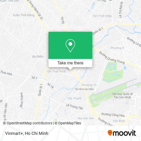 Vinmart+ map