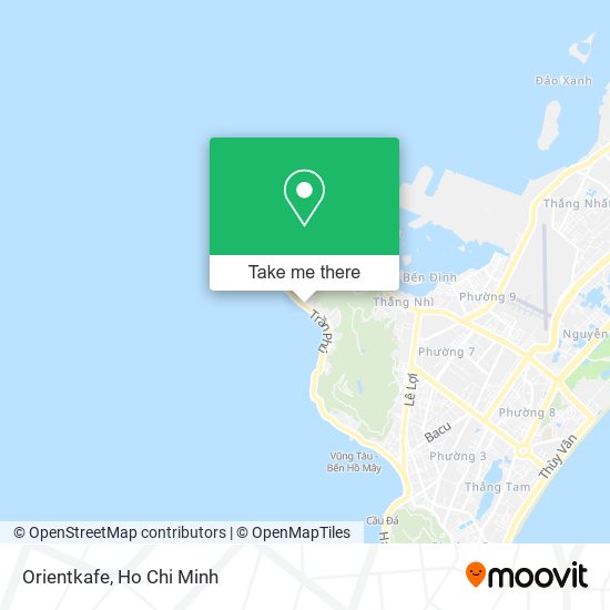 Orientkafe map