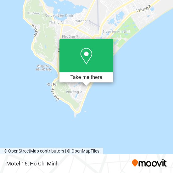 Motel 16 map