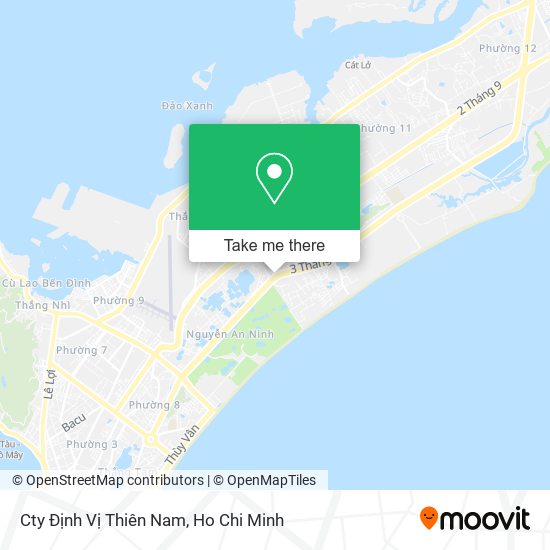 Cty Định Vị Thiên Nam map