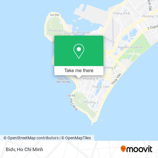 Bidv map