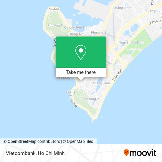 Vietcombank map