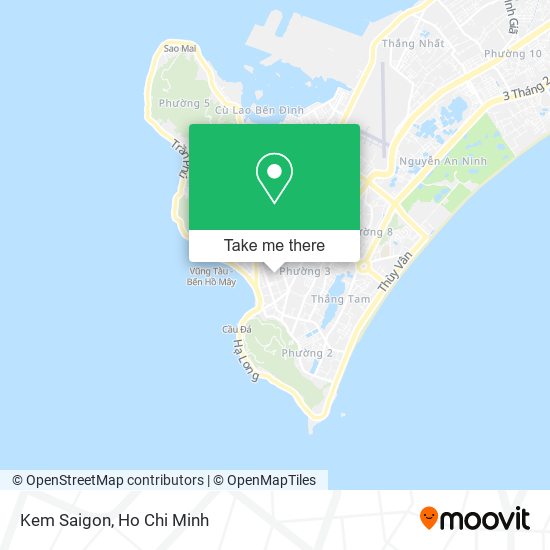 Kem Saigon map
