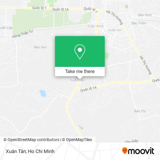 Xuân Tân map