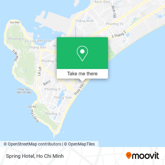 Spring Hotel map