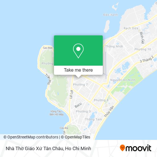 Nhà Thờ Giáo Xứ Tân Châu map