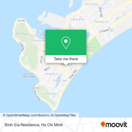 Binh Gia Residence map