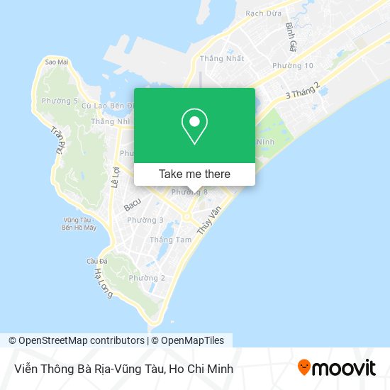 Viễn Thông Bà Rịa-Vũng Tàu map