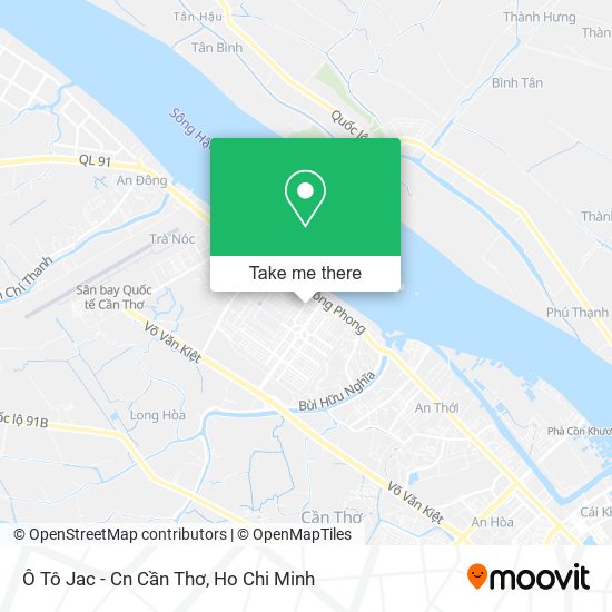 Ô Tô Jac - Cn Cần Thơ map