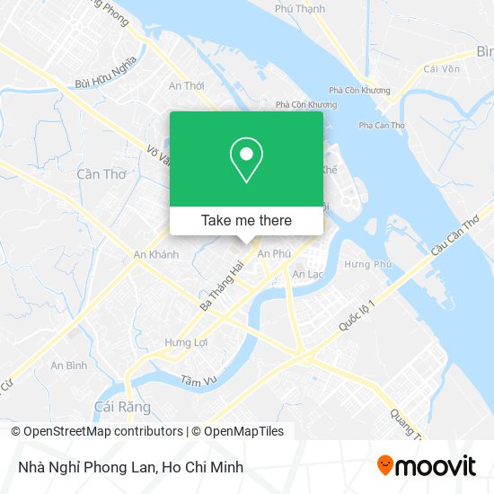 Nhà Nghỉ Phong Lan map