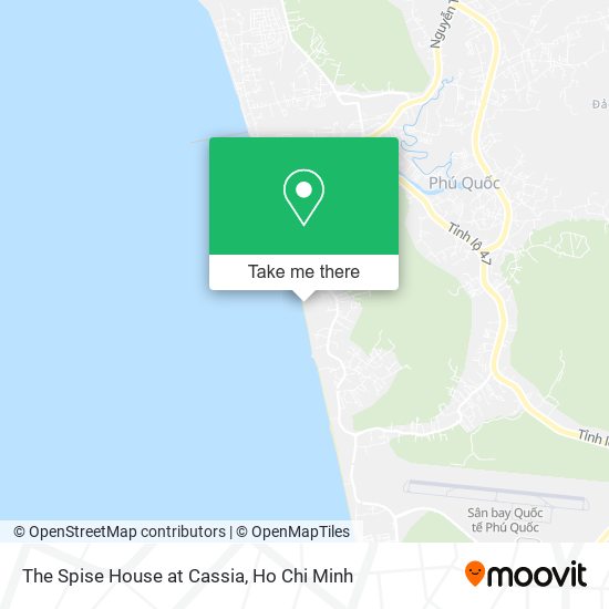 The Spise House at Cassia map