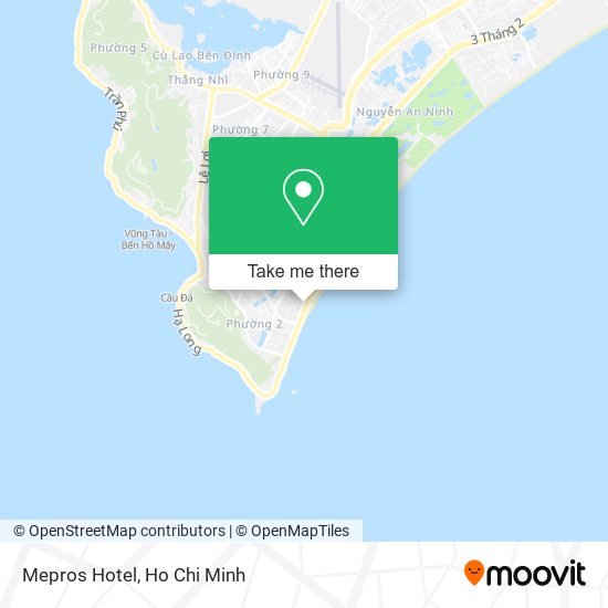 Mepros Hotel map