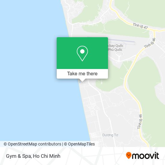 Gym & Spa map