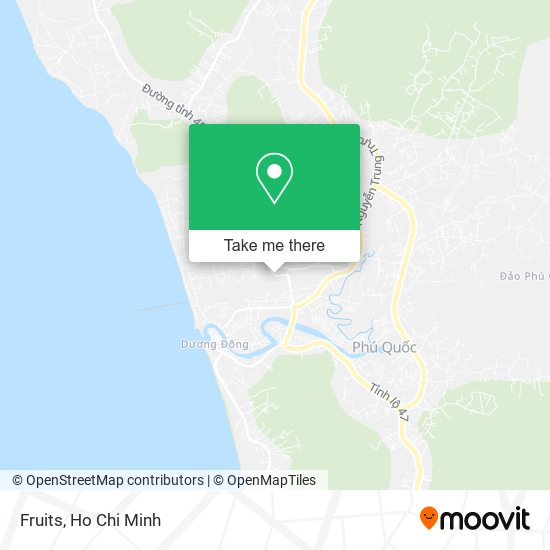 Fruits map