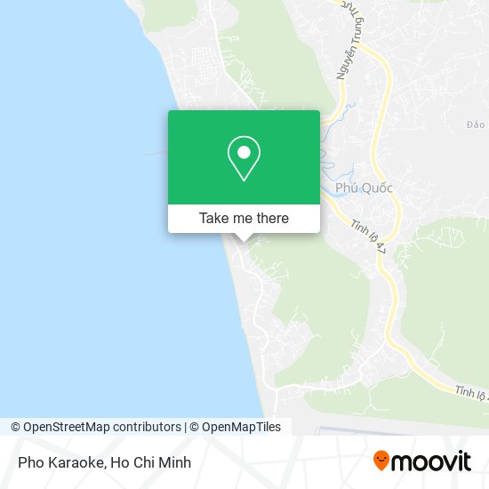Pho Karaoke map
