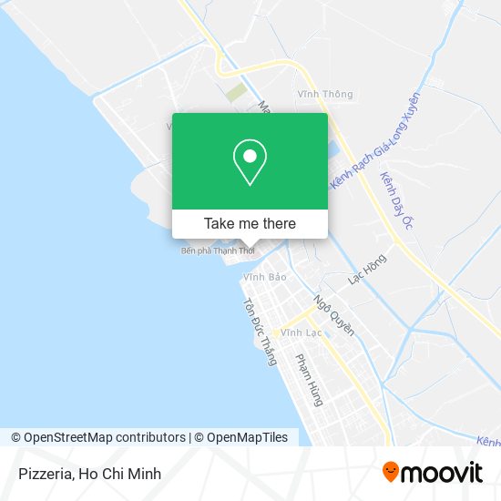 Pizzeria map