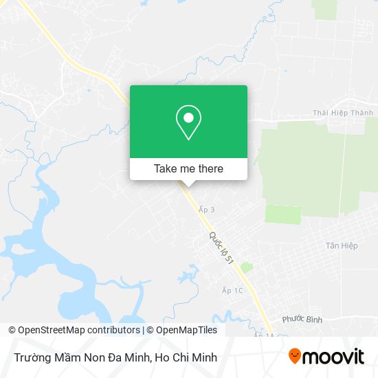 Trường Mầm Non Đa Minh map