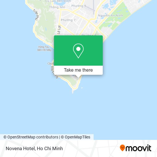 Novena Hotel map