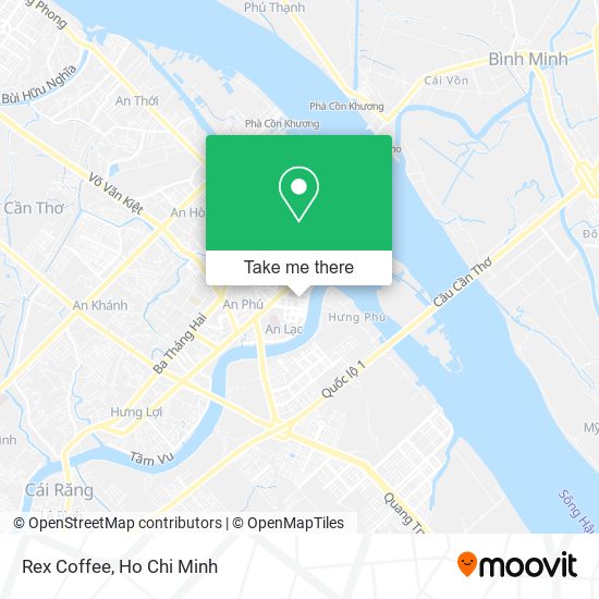 Rex Coffee map