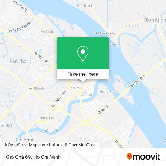 Giò Chả 69 map