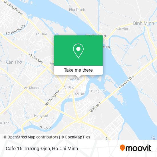 Cafe 16 Trương Định map