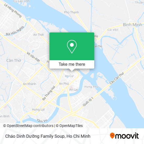 Cháo Dinh Dưỡng Family Soup map
