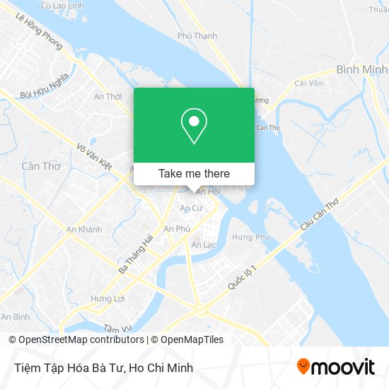 Tiệm Tập Hóa Bà Tư map